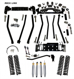 XJ 4" ROCK-LINK PRO Long Arm Lift Kit